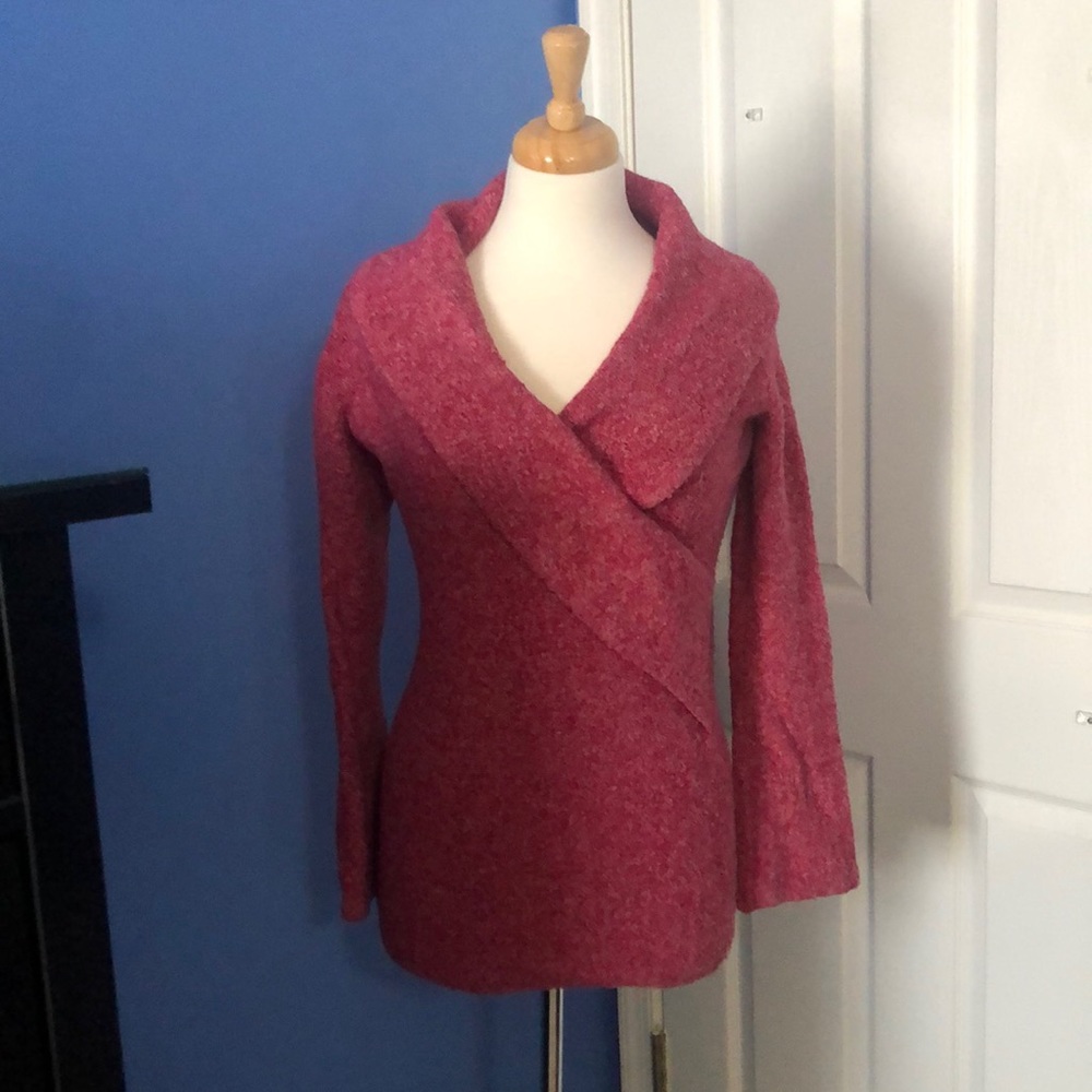Victoria’s Secret soft red Boucle sweater